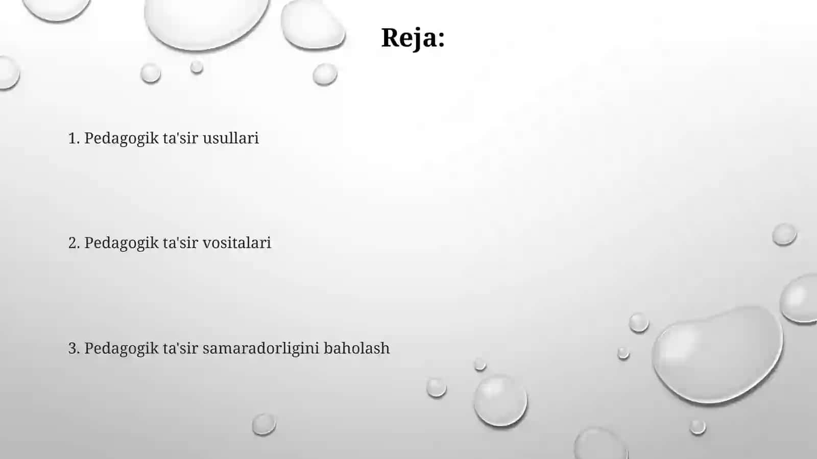 Pedagogik ta’sir ko‘rsatish metod va vositalari 2