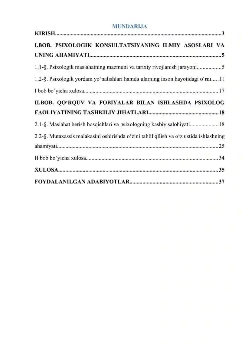 QO’RQUV VA FOBIYALARNI KONSULTATSIYA QILISH 2