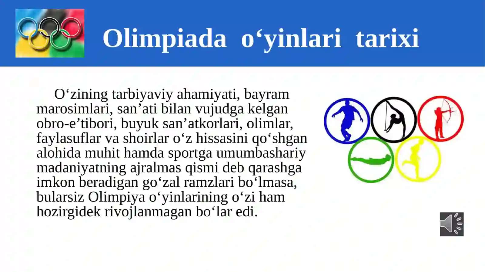 Olimpiadao‘yinlari tarixi 2