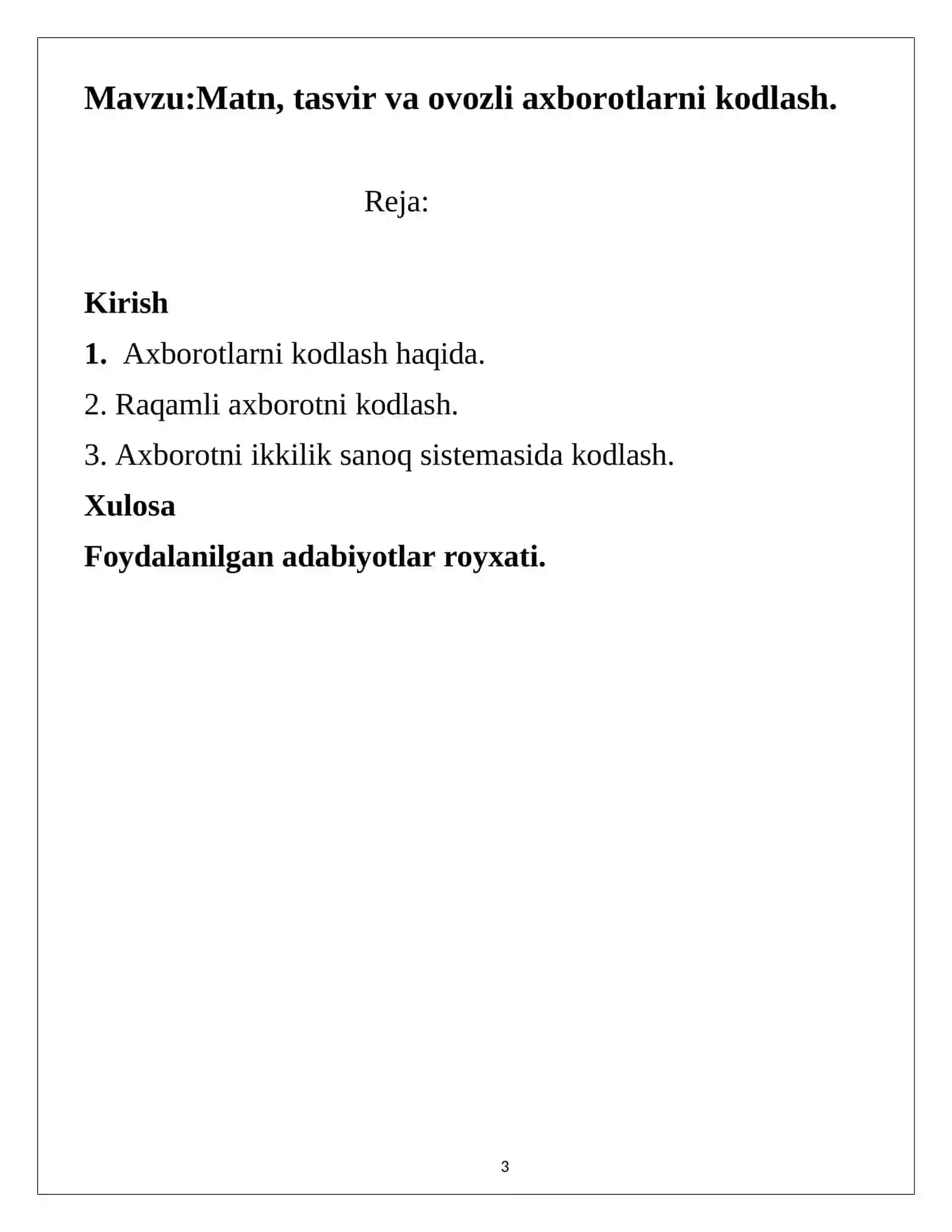 Informatikaning Nazariy Asoslari 2