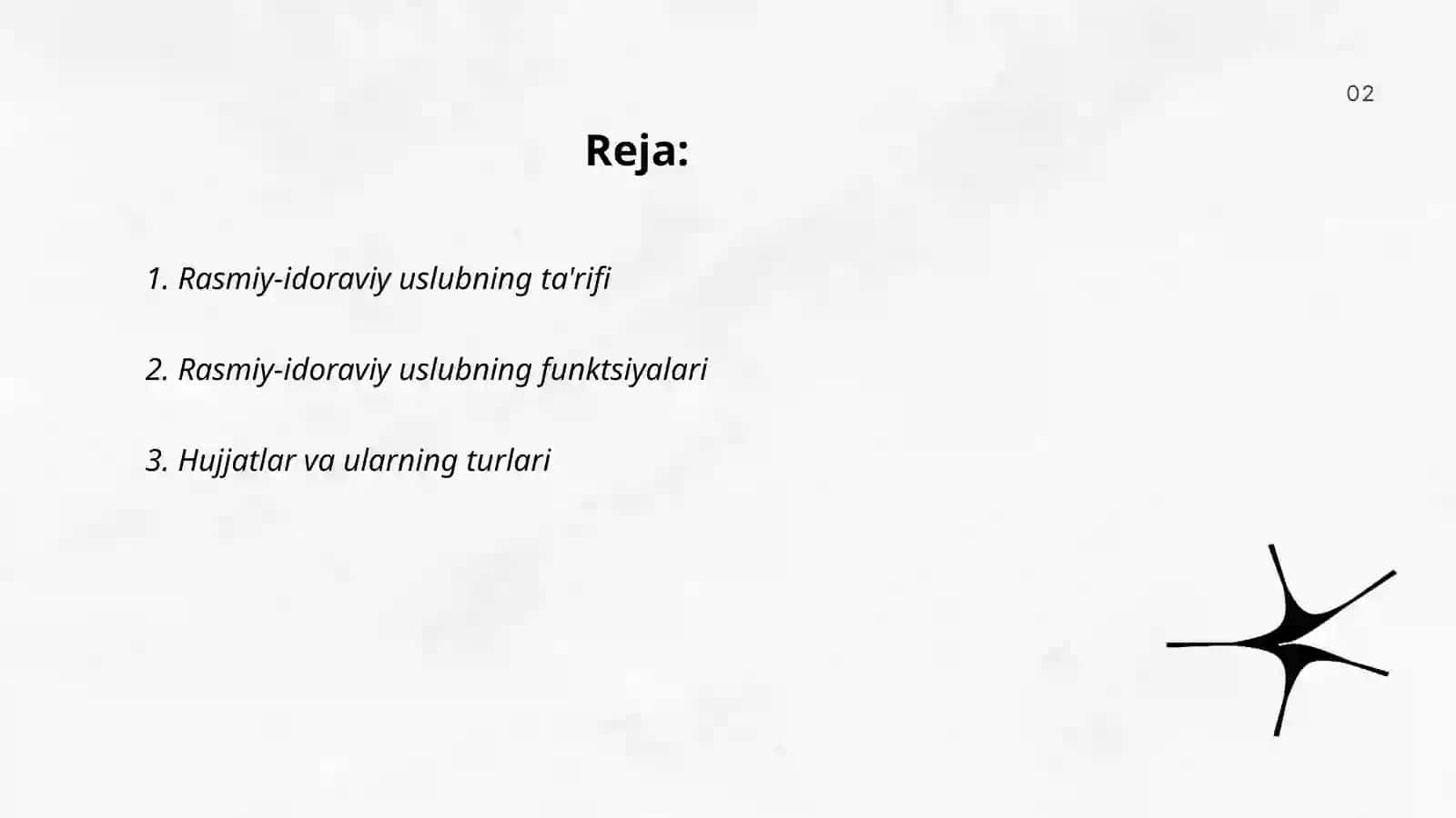 Rasmiy-idoraviy uslub va uning uslubiy xususiyatlari 2