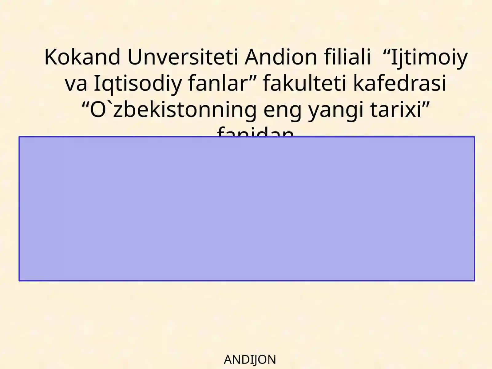 13-mavzu.Yangi O‘zbekistonda Prezident Sh.M.Mirziyoyevrahbarligi vatashabbusi ostida amalga oshirilayotganislohotlar 2