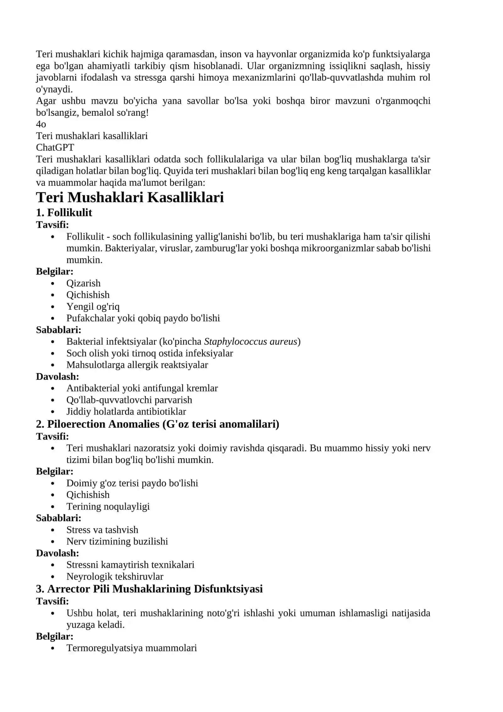 Teri Mushaklari 2