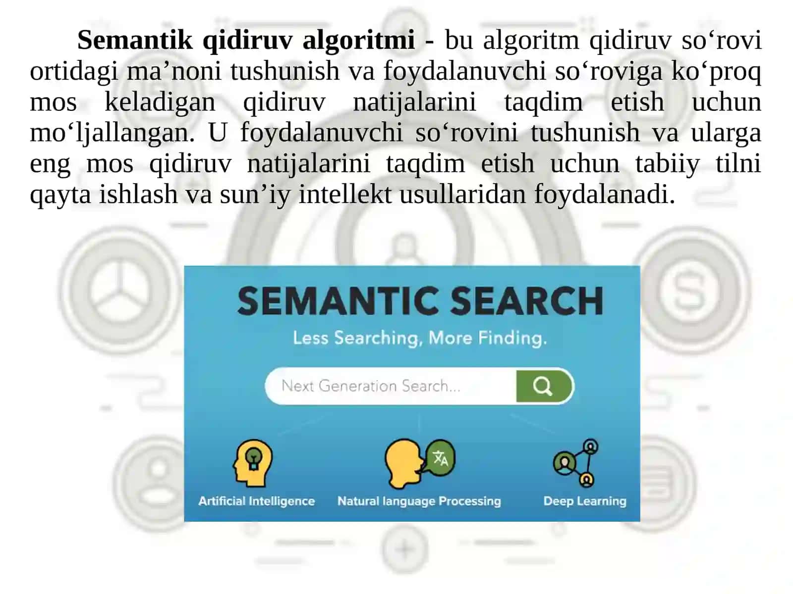 Semantik qidiruv 2