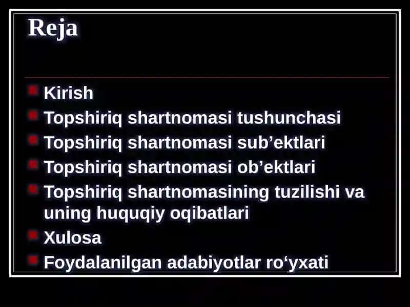 Topshiriqshartnomasi 2