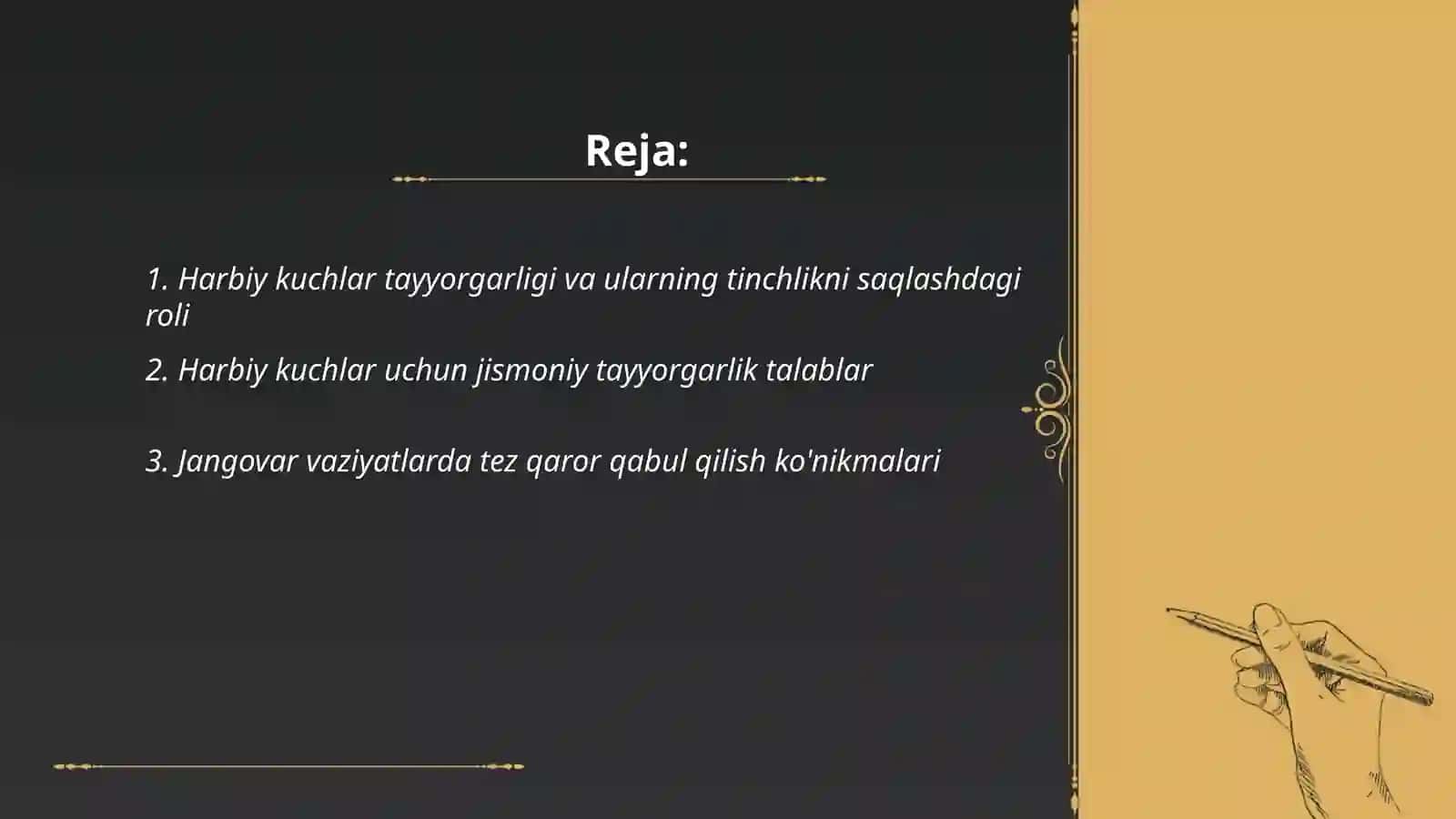 Tinchlikni saqlashda operatsiyalarida qatnashuvchi harbiy kuchlar 2