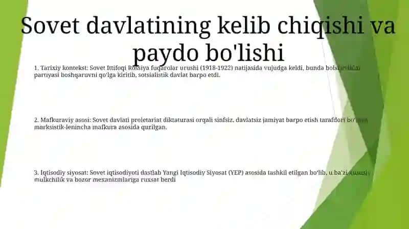 Sovet Davlatining Tanazzulga Yuz Tutishi 2