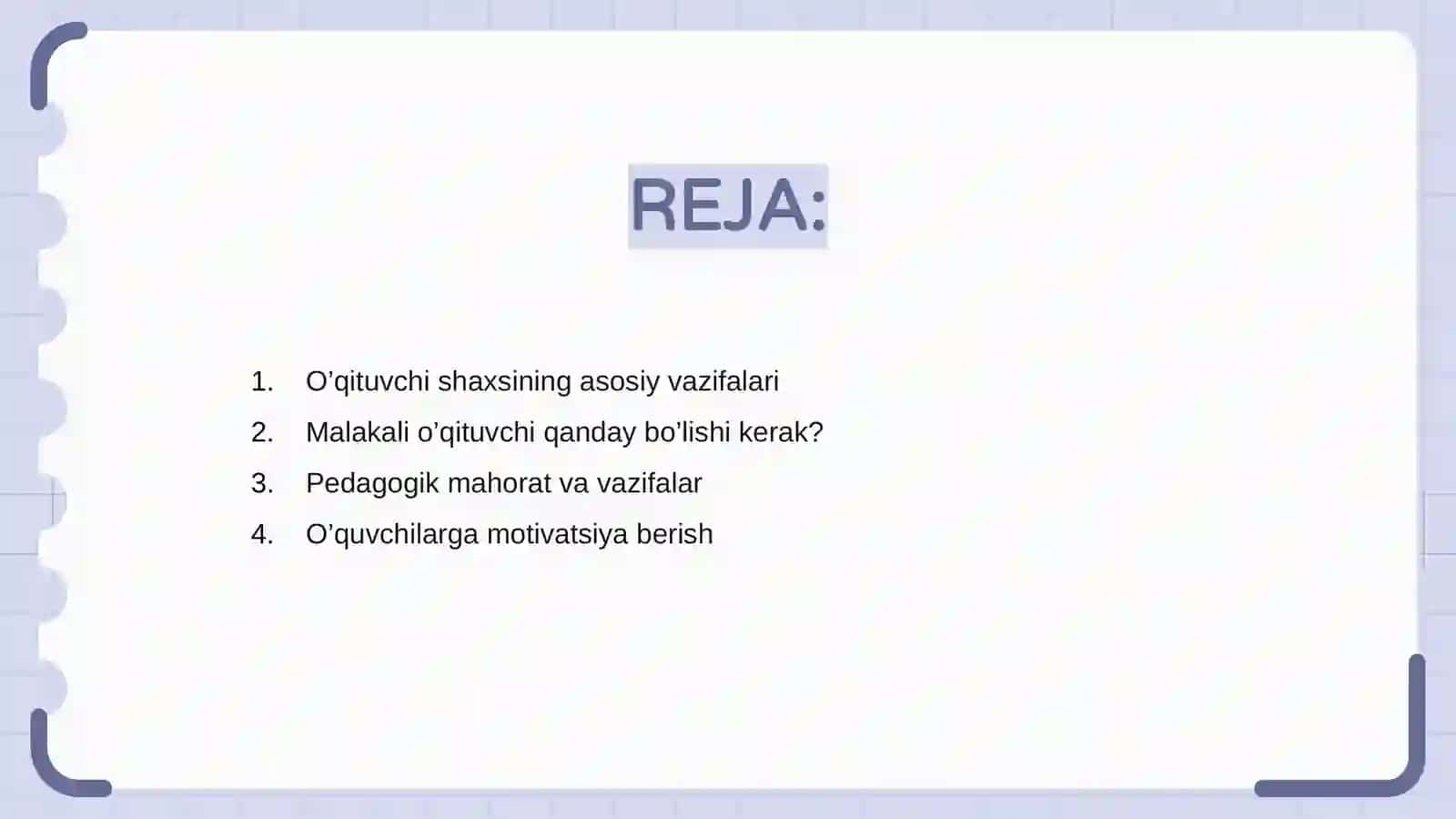 O’qituvchi shaxsiga qo’yilgan professional talablar 2