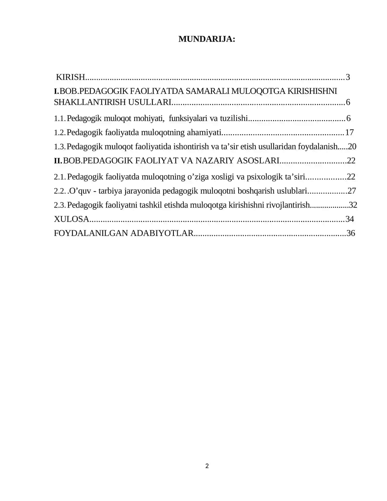 Pedagogik faoliyatni tashkil etishda muloqotga kirishishni rivojlantirish 2