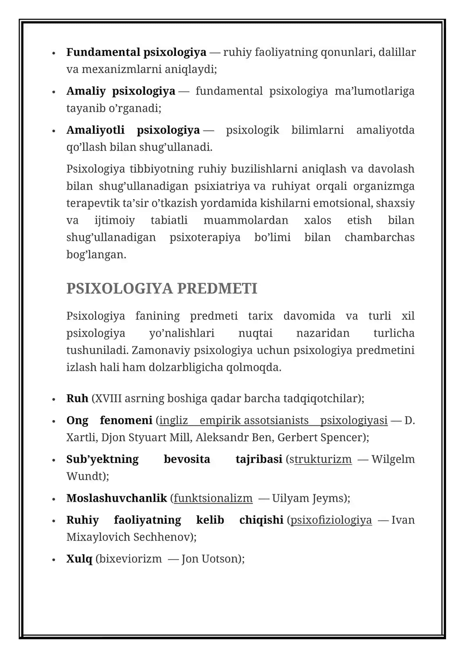 TIBBIY PSIXOLOGIYA FANIGA 2