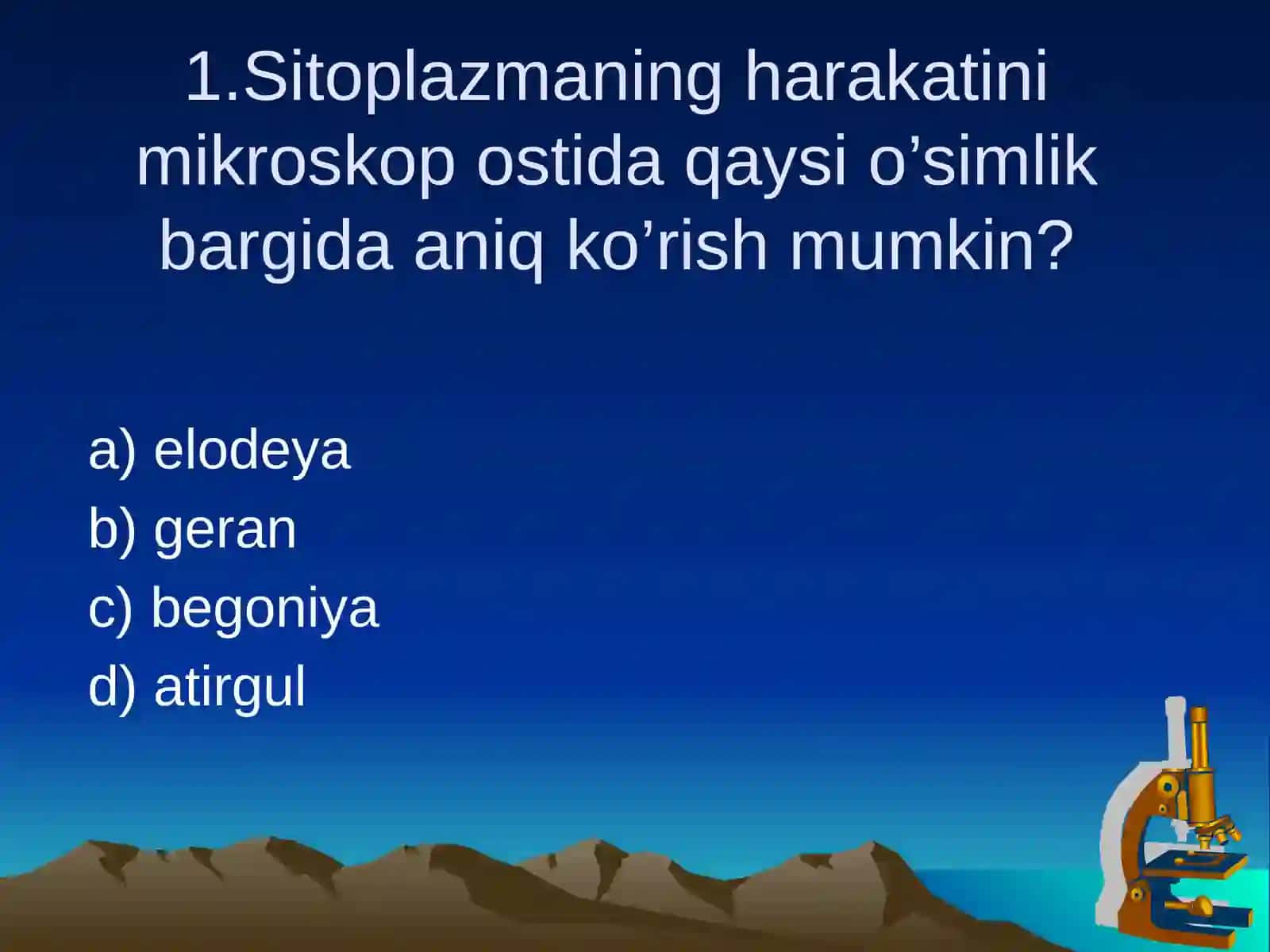 Hujayra va to'qima 2