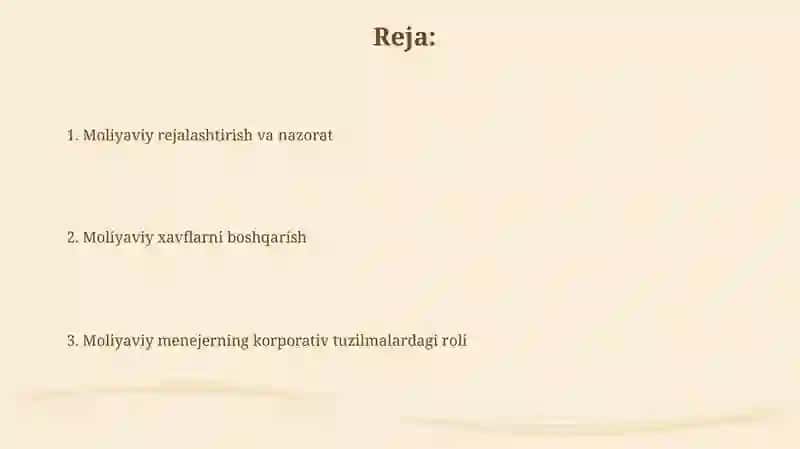 Korporativ tuzilmalarda moliyaviy menejerning roli 2