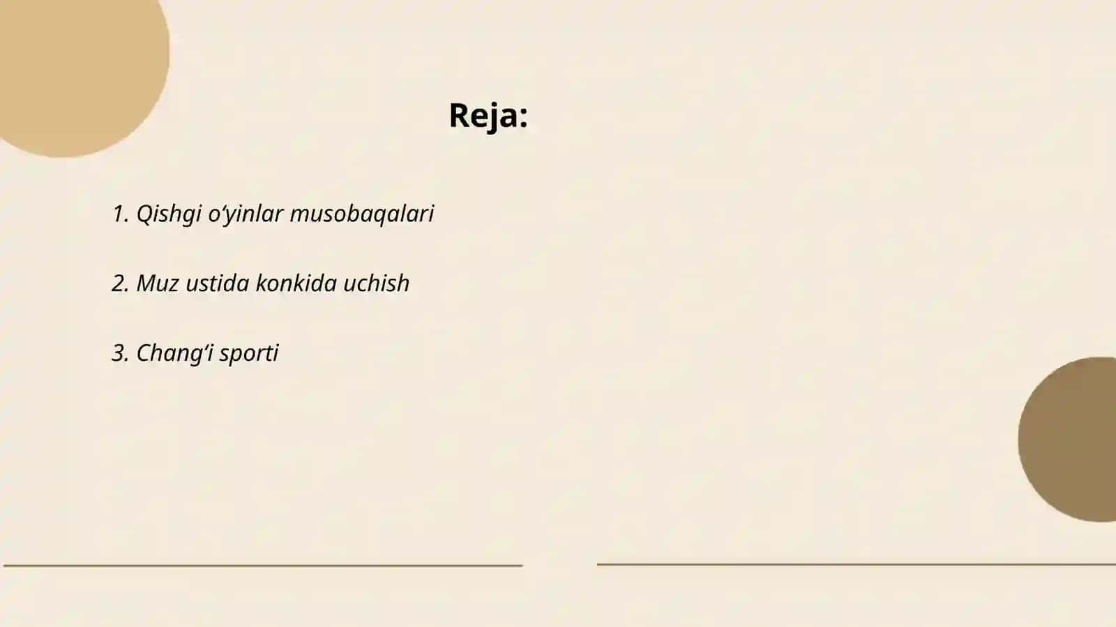 Qishgi o'yinlar 2