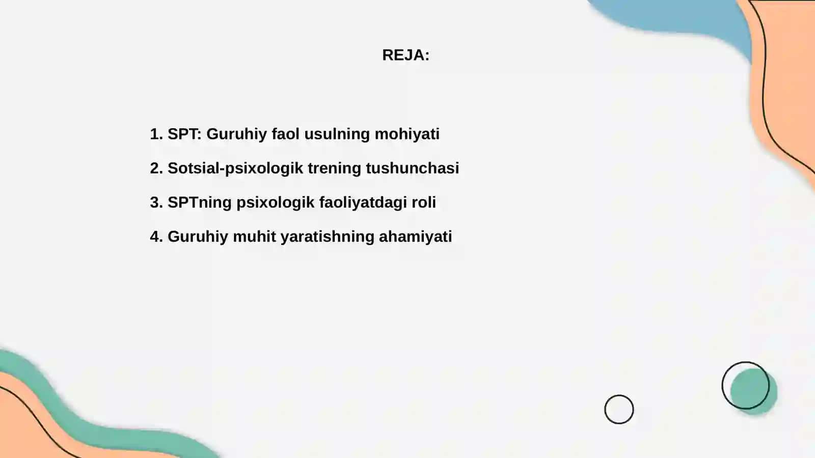SPT (sotsial-psixologik trening) 2