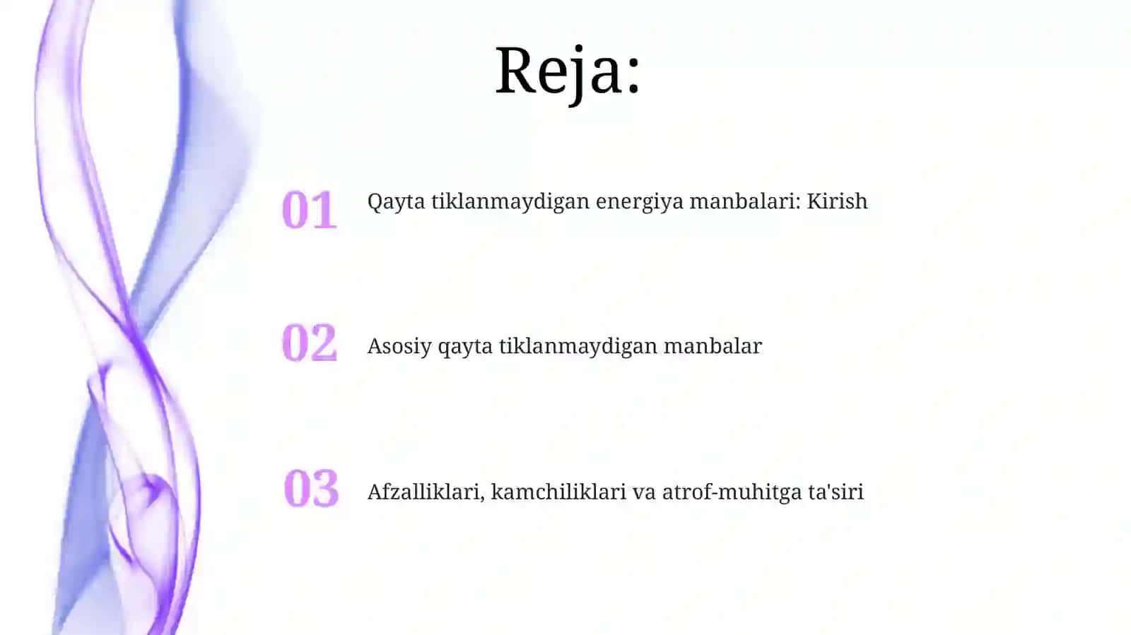 Qayta tiklanmaydigan energiya manbalari 2