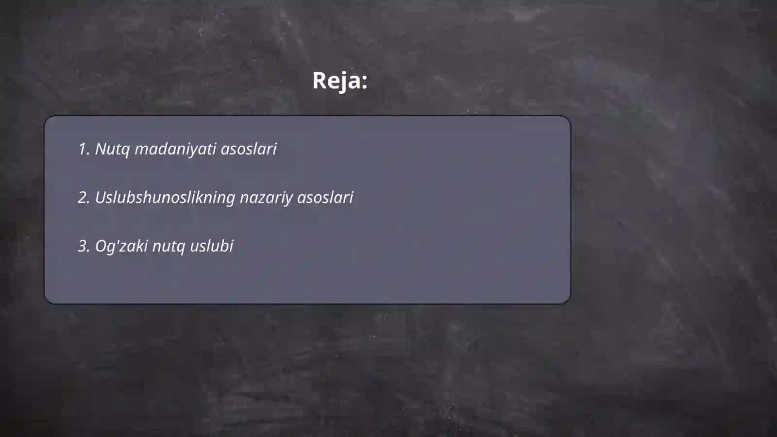Nutq madaniyati va uslubshunoslik 2