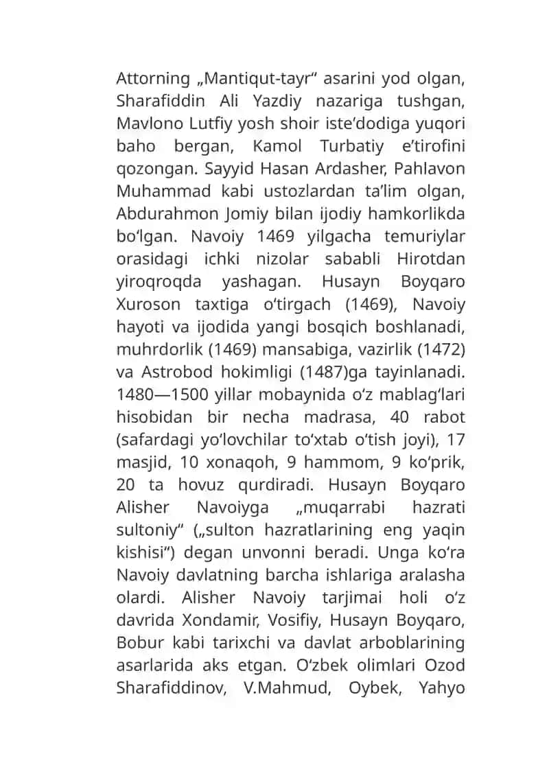 Alisher Navoiy Hayoti va Ijodi 2