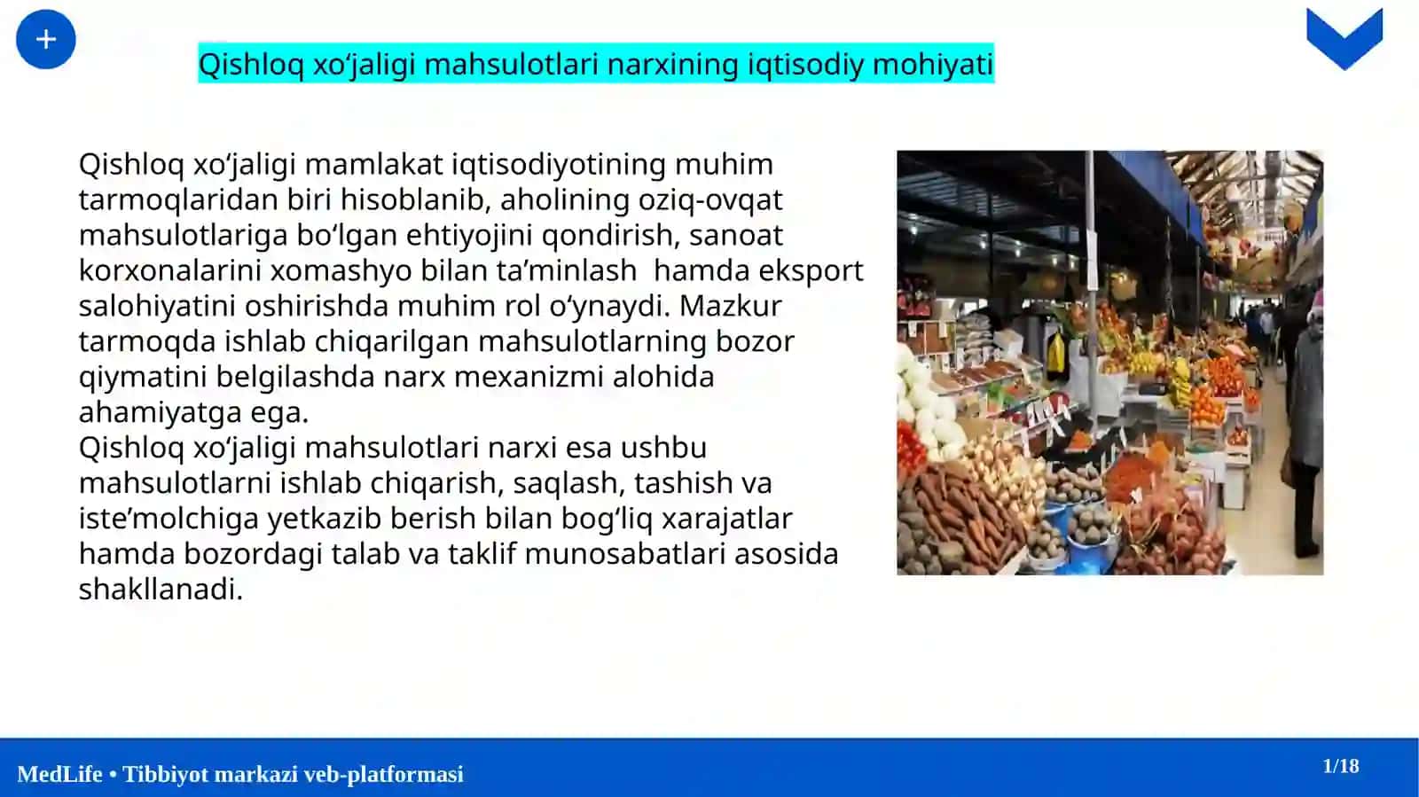 Qishloq xo‘jaligi mahsulotlari bozor narxlari 2
