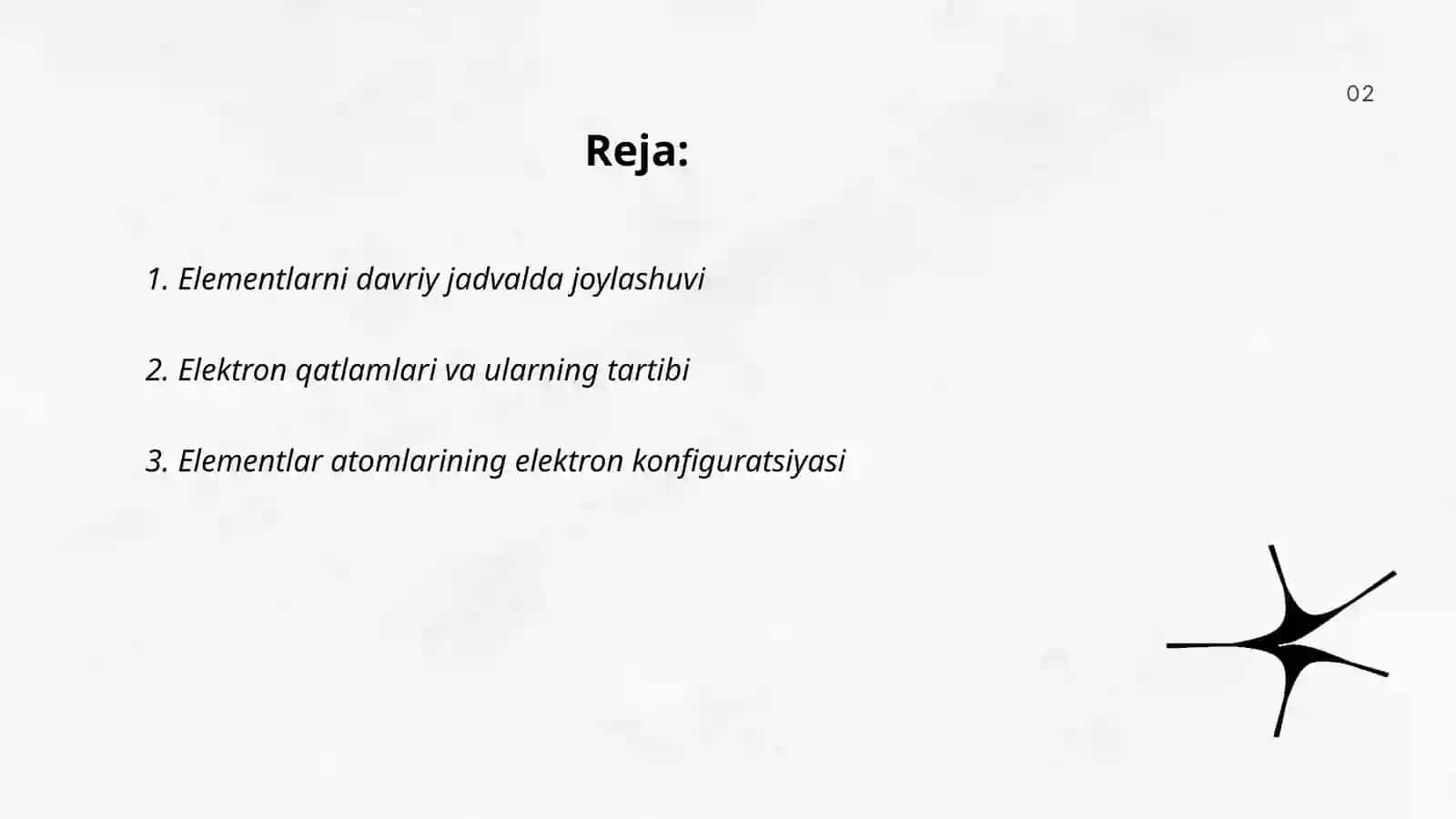 Elementlar Oilalari va Atomlari 2