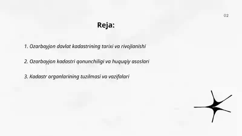 Ozarbayjon davlat kadastri 2