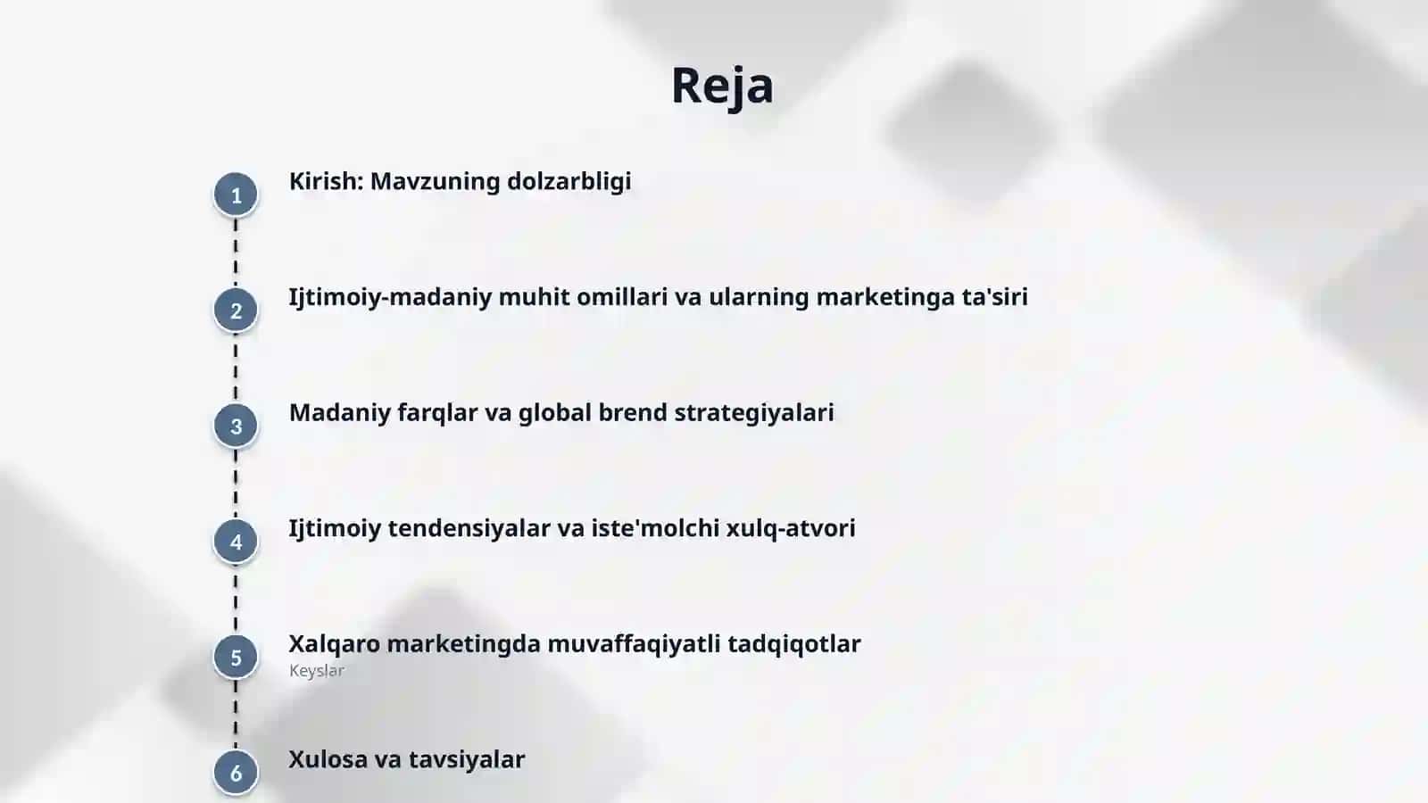 Ijtimoiy-madaniy muhitning xalqaro marketinga taʼsiri 2