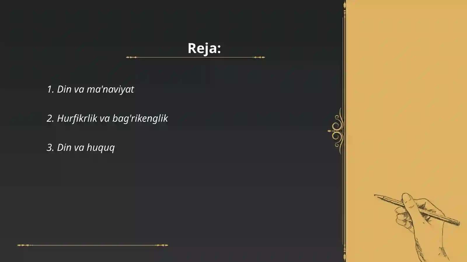 Din va ma'naviyat 2