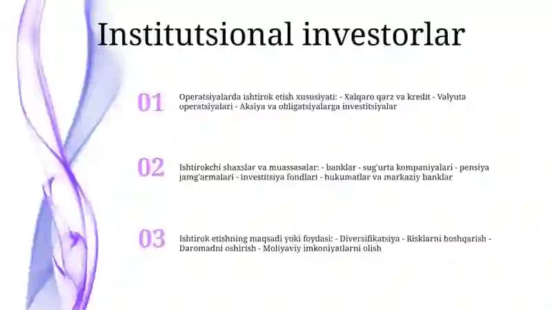 Xalqaro Moliya Bozori Ishtirokchilarini Quyidagi Xususiyatlar Bo’Yicha Klaster Ko‘Rinishida Tasniflang 2