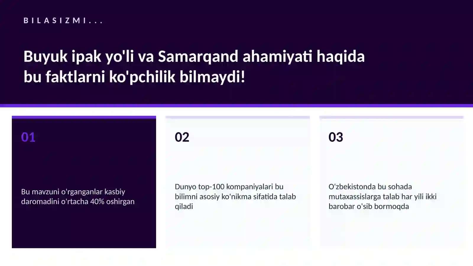 Buyuk ipak yo'li va Samarqand ahamiyati 2