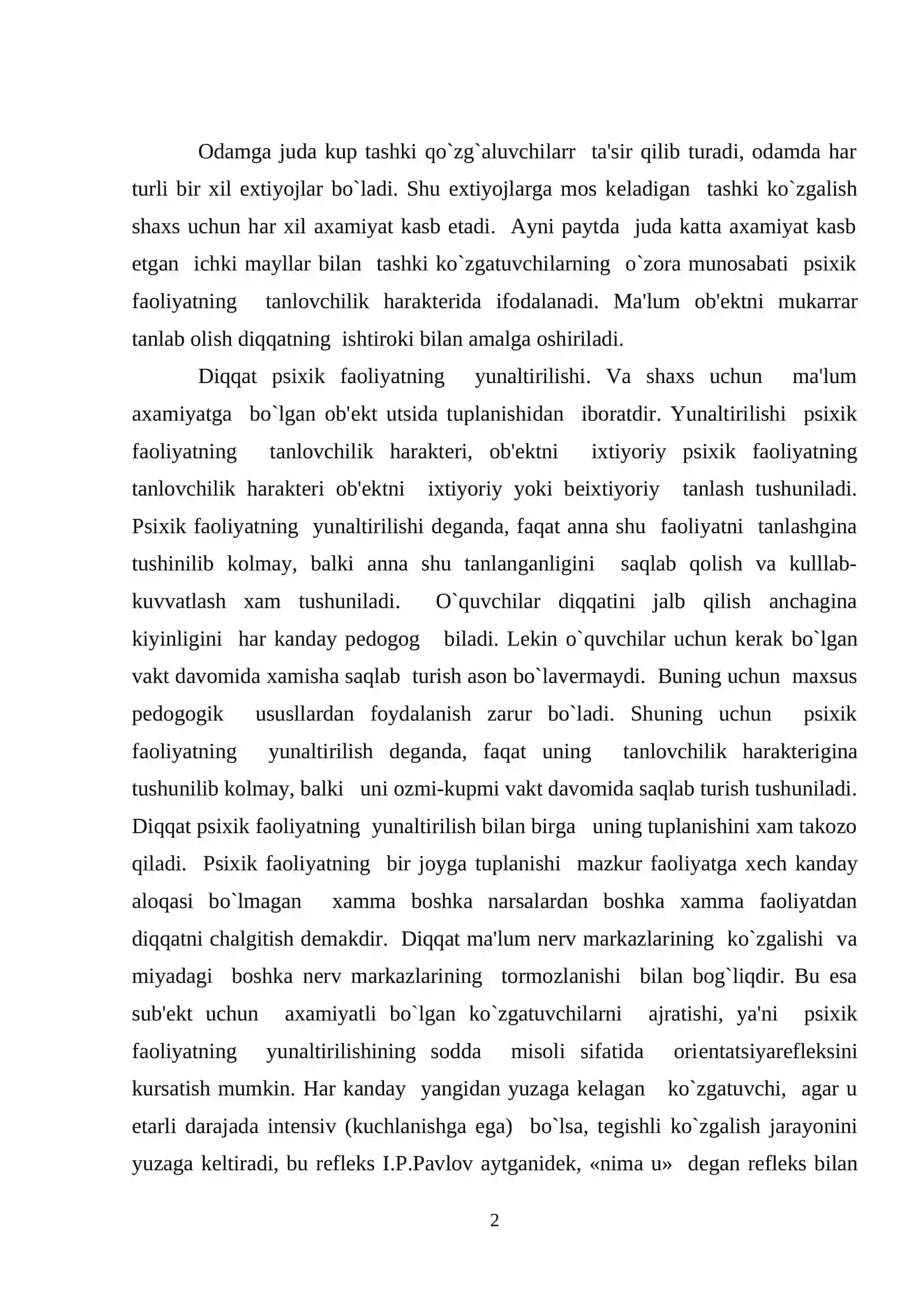 DIQQAT HAQIDA UMUMIY TUSHUNCHA 2