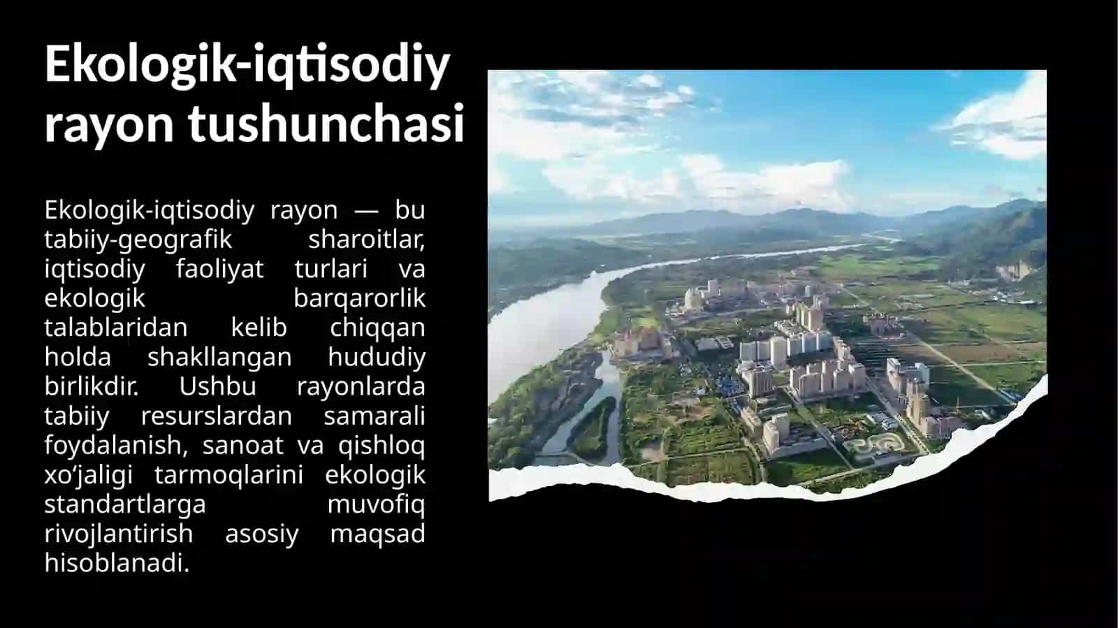 O‘ZBEKISTONDA EKOLOGIK-IQTISODIY RAYONLARNI RIVOJLANTIRISH STRATEGIYASI 2