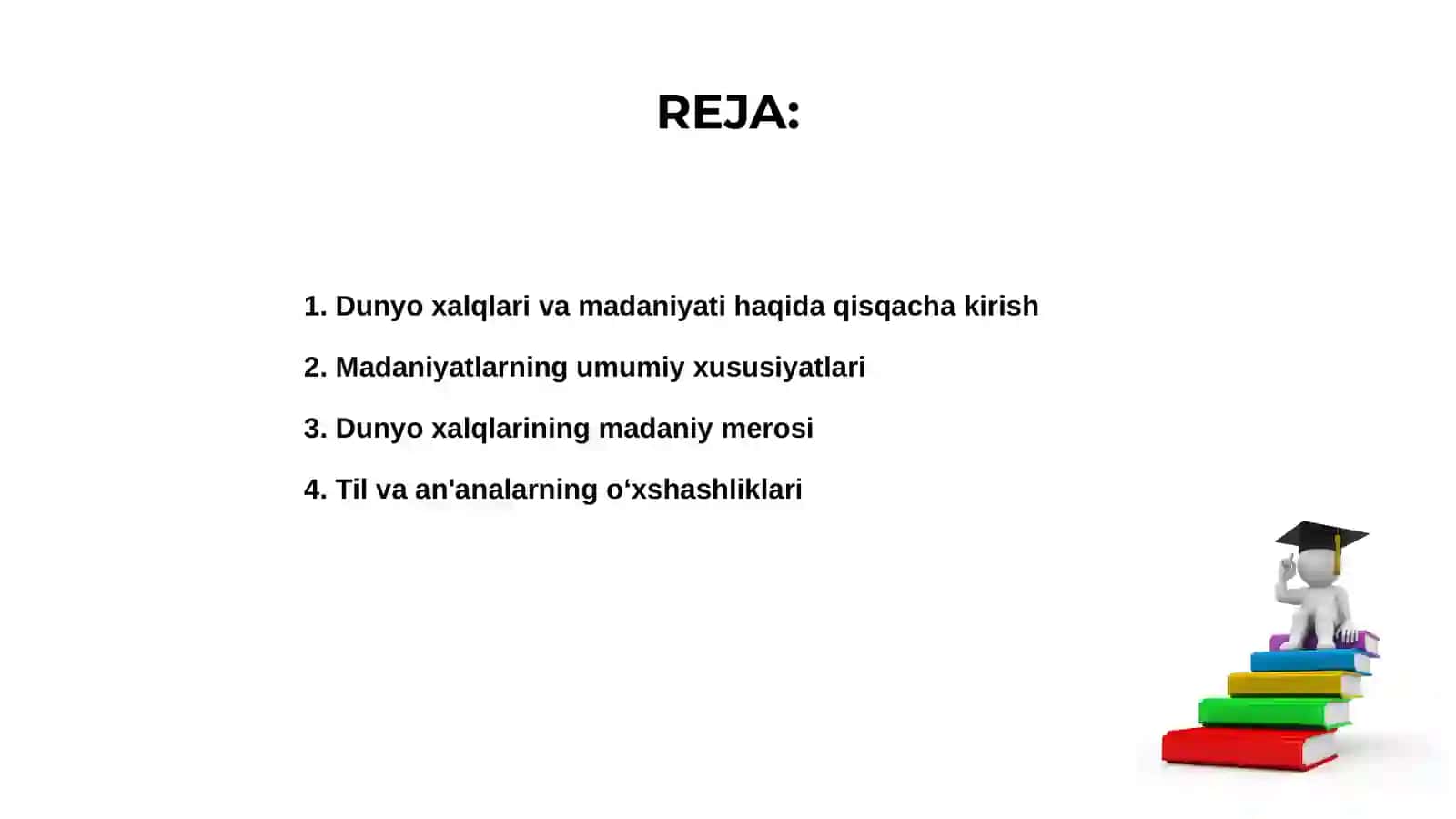 Dunyo xalqlari va madaniyati 2