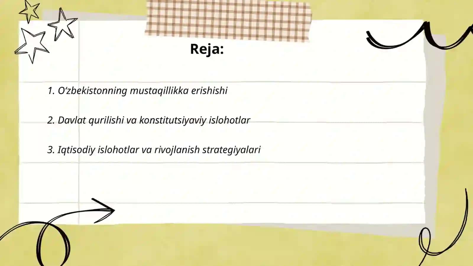 Oʻzbekistonning eng yangi tarixi 2