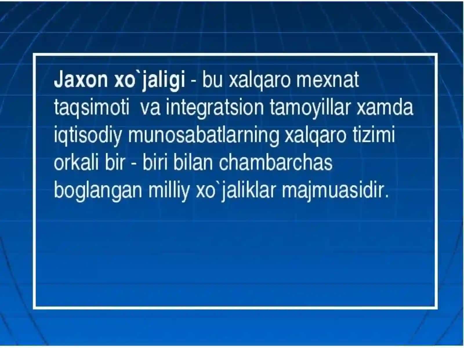 Jaxon xojaligining tashkil topishi, bosqichlari va asosiy belgilari 2