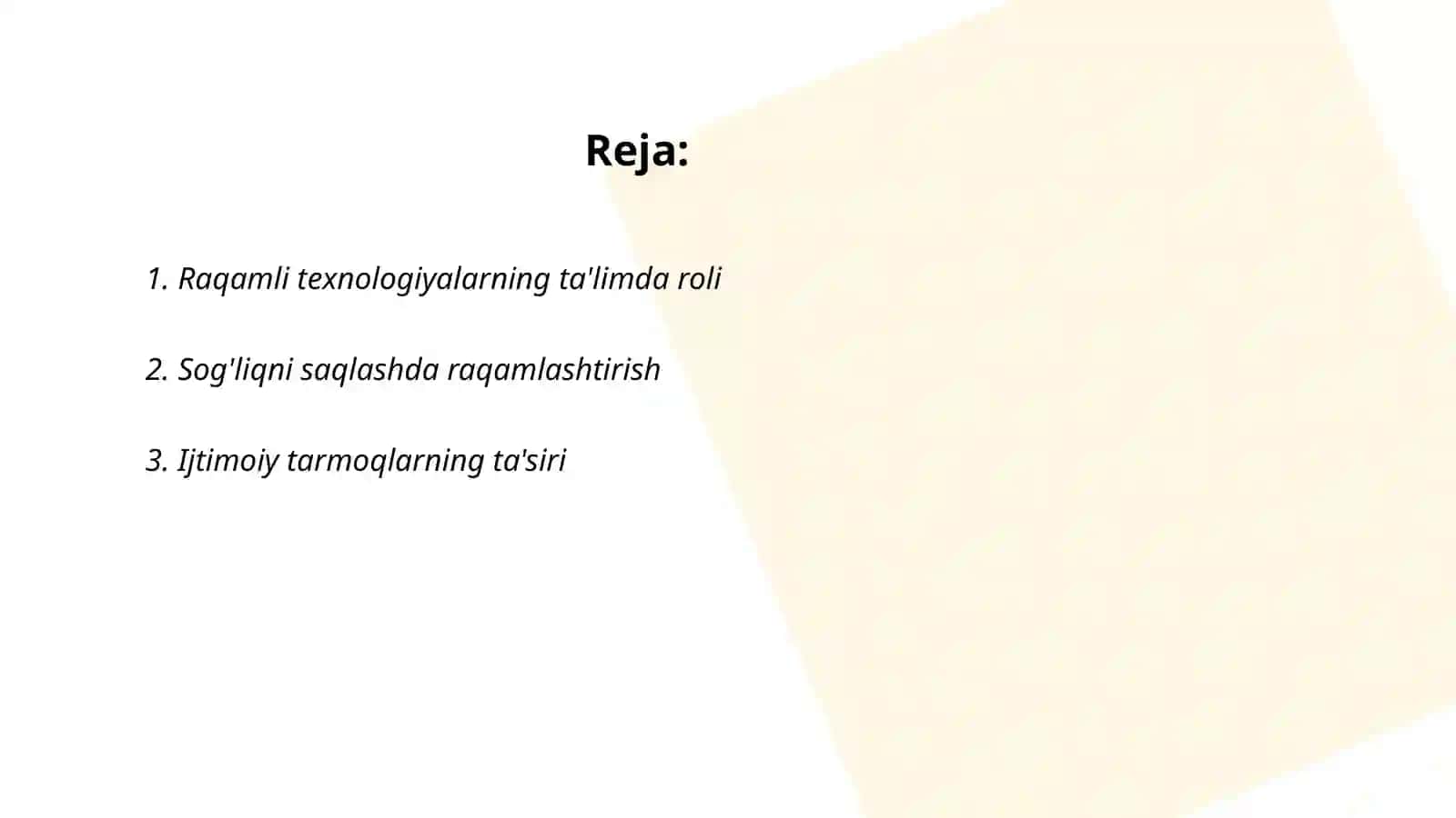 Raqamli texnologiyalarning ta'limda roli 2