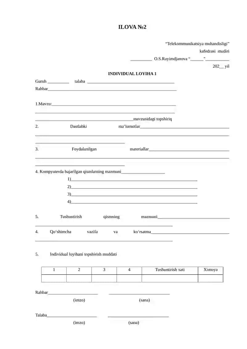 Andijon – Sirdaryo viloyatlari orasida optik transport tarmog‘ini loyixalashtirish 2