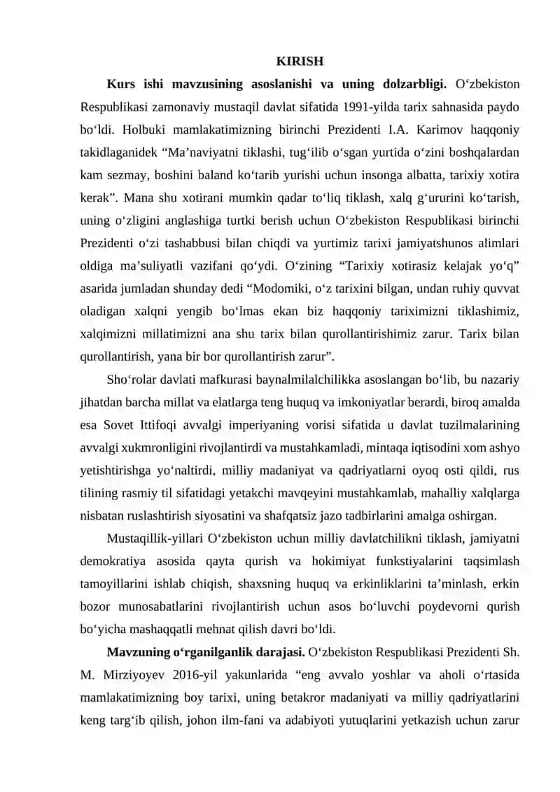 XIX ASRNING OXIRI XX ASR BOSHLARIDA TURKISTONDA IJTIMOIY- MADANIY HAYOT 2