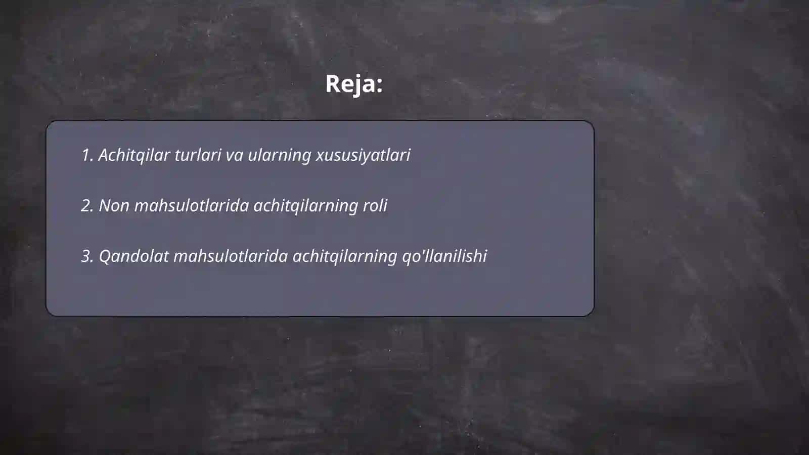 Achitqilarning oziq ovqat sanoatida tutgan o'rni. Mikotaksikozlar qo'zg'atuvchilari 2
