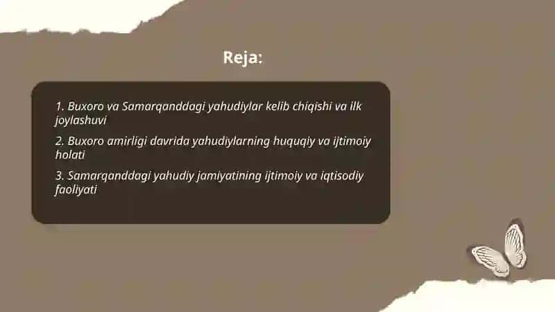 Buxoro va Samarqand yahudiylar tarixi 2