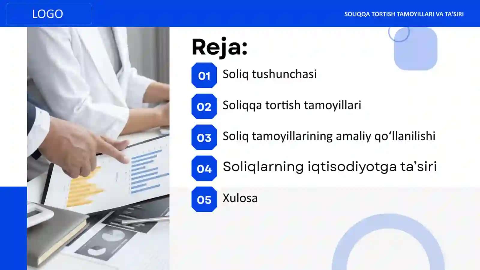Soliqqa tortish tamoyillari va ta’siri (O‘zbekiston misolida) 2