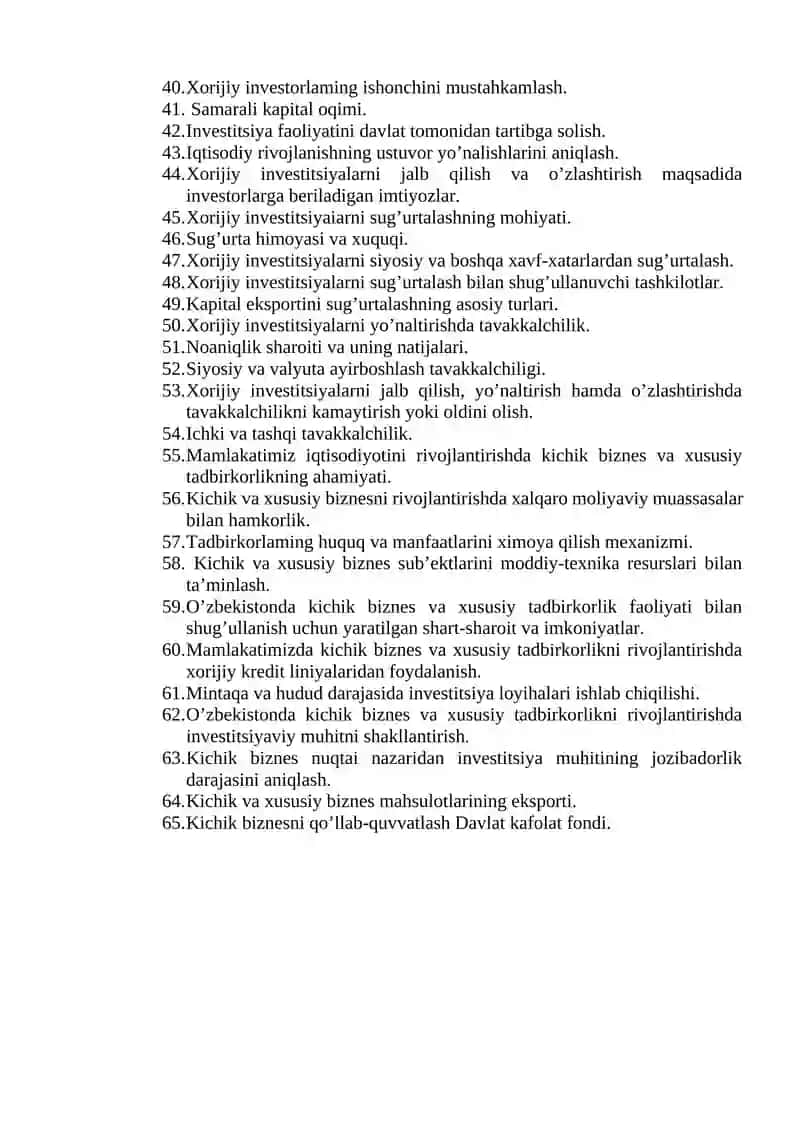 Investitsiya tushunchasi 2