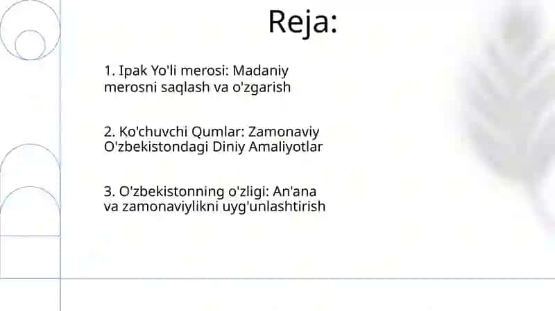 Ko'chuvchi Qumlar: Zamonaviy O'zbekistondagi Diniy Amaliyotlar 2
