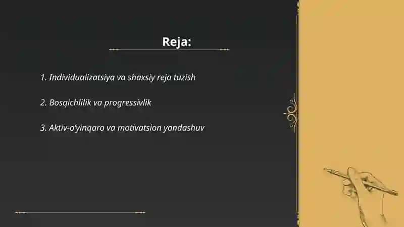 Logopedik ta'sir tamoyillari 2
