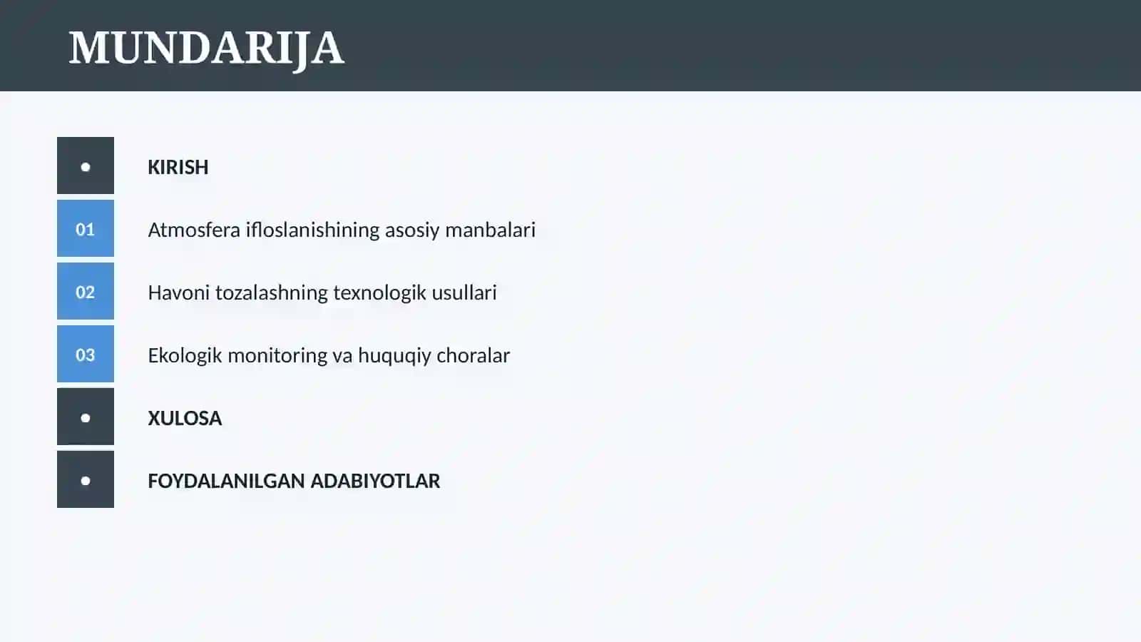 ATMOSFERA HAVOSINI MUHOFAZA QILISH 2