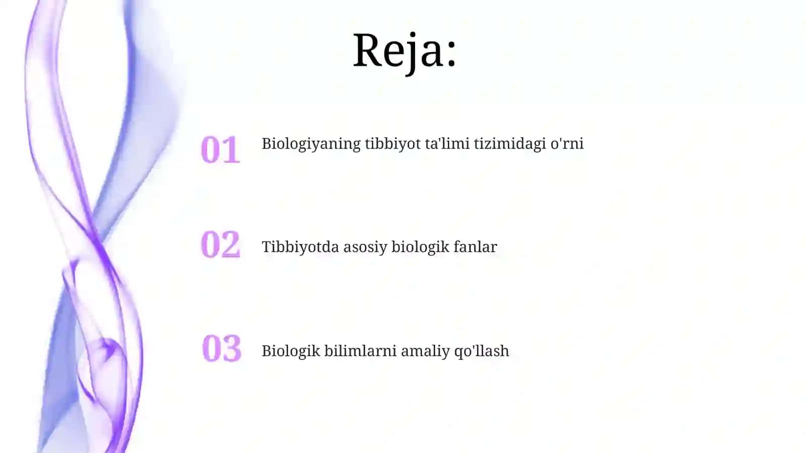 Biologiyaning Tibbiyot Tibb Shifobadagi O'rni 2