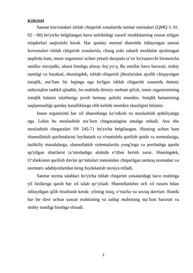 Xavfli sharoitda shamollatishni qo‘llash tadbirlari 2