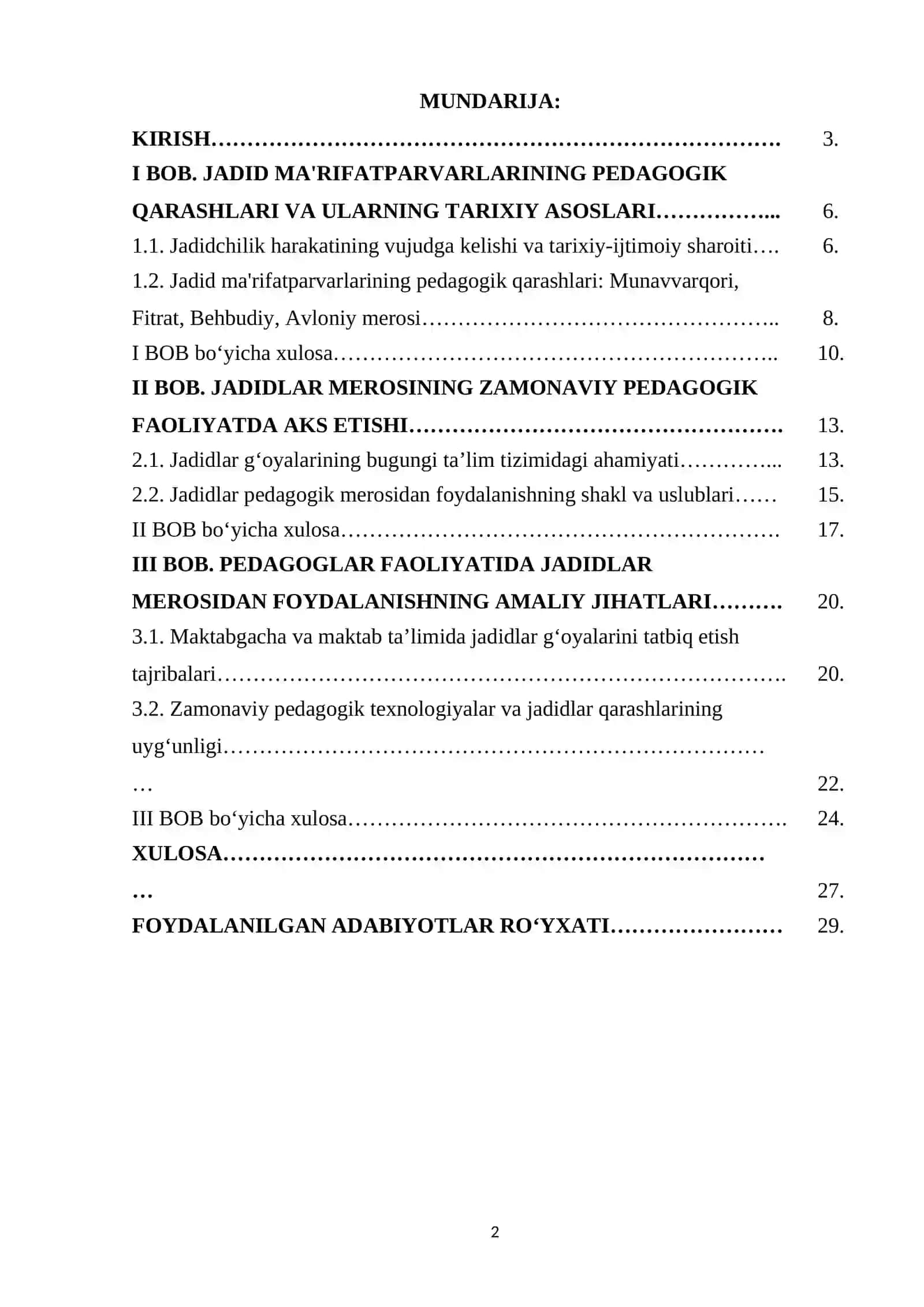 Pedagog faoliyatida jadid ma'rifatparvarlarining merosidan foydalanish 2