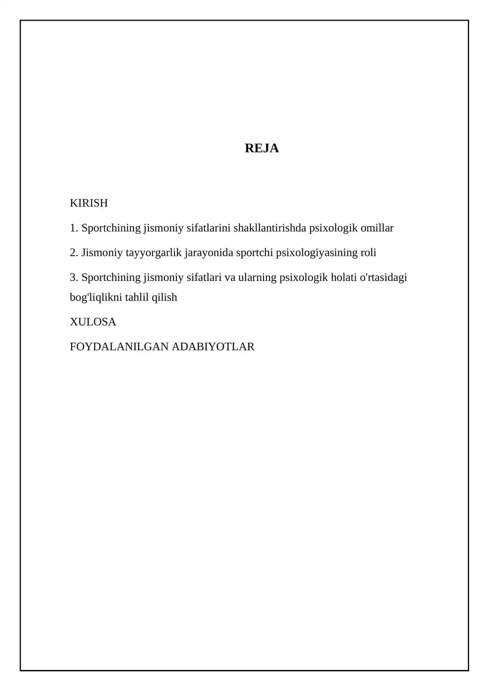 Sportchining jismoniy sifatlarini shakllantirishda psixologik omillar 2