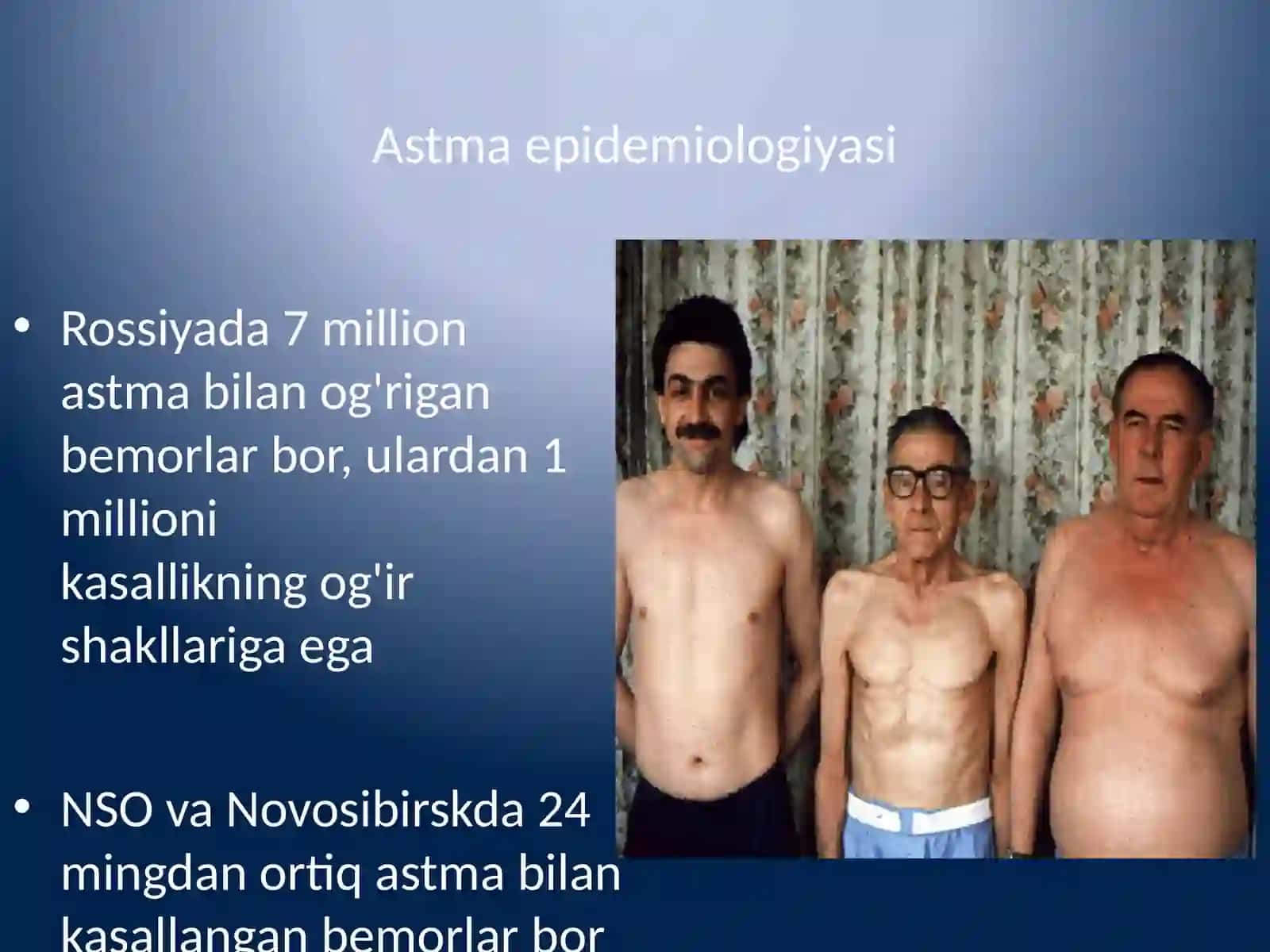 BRONXIAL ASTMA. TASHXIS VA DAVOLASH 2