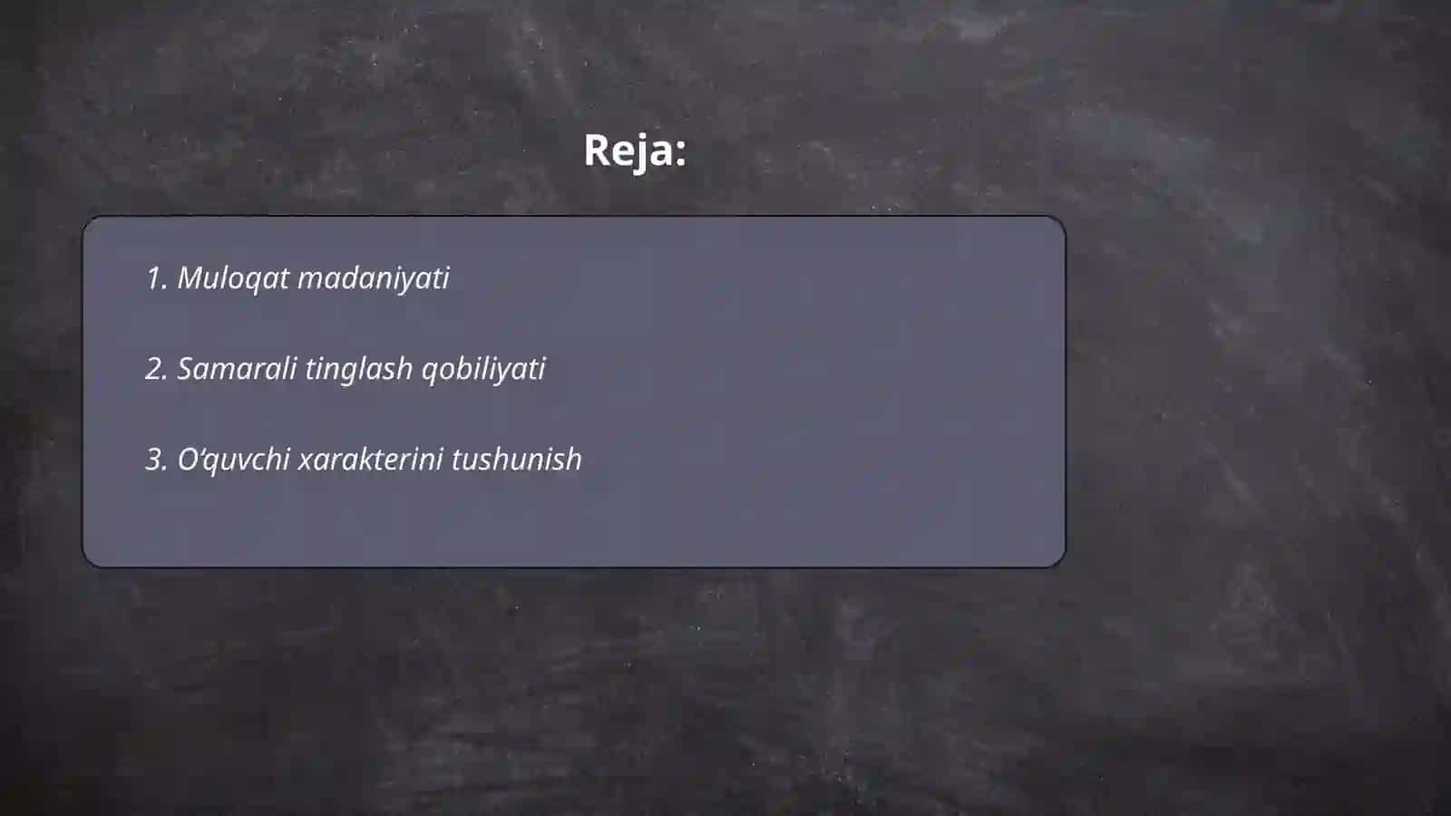 O‘qituvchi va o‘quvchi o‘rtasidagi muloqat 2