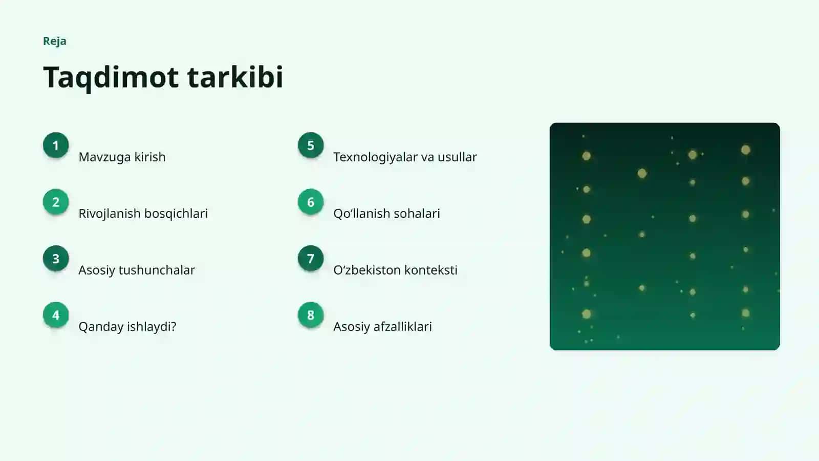 SUNʼIY INTELLEKT • PROFESSIONAL TAQDIMOT 2
